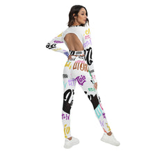 Load image into Gallery viewer, UTO IV Women's Sport Set With Backless Top And Leggings