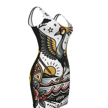 Load image into Gallery viewer, UTO IV Women's Bodycon Dress - Uganda (Pearl of Africa)