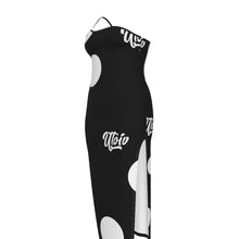Load image into Gallery viewer, UTO IV Plus Size Oblique-Shoulder Dress