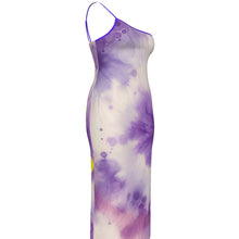 Load image into Gallery viewer, UTO IV Plus Size Oblique-Shoulder Dress