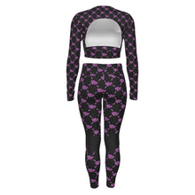 Load image into Gallery viewer, UTO IV Women's Sport Set With Backless Top And Leggings