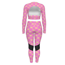 Load image into Gallery viewer, UTO IV Women's Sport Set With Backless Top And Leggings