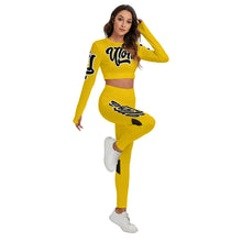Load image into Gallery viewer, UTO IV Women's Sport Set With Backless Top And Leggings