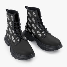 Load image into Gallery viewer, UTO IV "INSTARSIA" Casual Leather Chunky Boots
