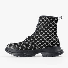 Load image into Gallery viewer, UTO IV "Skunk" Casual Leather Chunky Boots