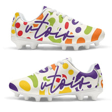 Load image into Gallery viewer, UTO IV Premier Elite Cleat – Rainbow Royale