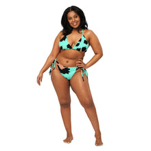 Load image into Gallery viewer, UTO IV "Angelic Leopard" Recycled String Bikini
