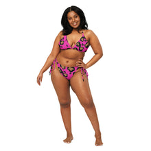 Load image into Gallery viewer, UTO IV "Pinkie The Leopard" Recycled String Bikini