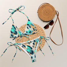 Load image into Gallery viewer, UTO IV "Angelic Leopard" Recycled String Bikini