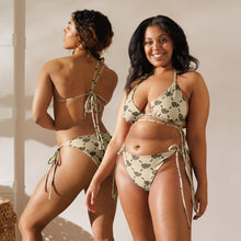 Load image into Gallery viewer, UTO IV "Monogram" Recycled String Bikini