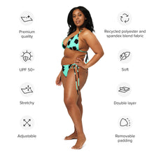 Load image into Gallery viewer, UTO IV "Angelic Leopard" Recycled String Bikini