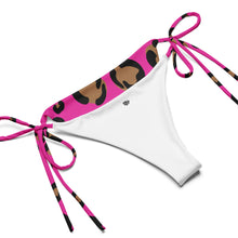 Load image into Gallery viewer, UTO IV "Pinkie The Leopard" Recycled String Bikini