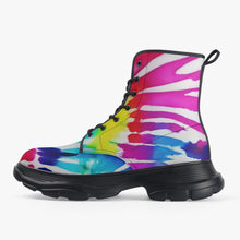 Load image into Gallery viewer, UTO IV Casual Leather Chunky Boots