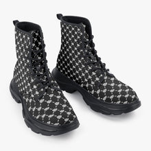 Load image into Gallery viewer, UTO IV "Skunk" Casual Leather Chunky Boots