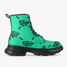 Load image into Gallery viewer, UTO IV Casual Leather Chunky Boots