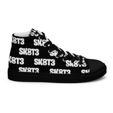 Load image into Gallery viewer, UTO IV "SK8T3" Men’s High Top Canvas SShoes