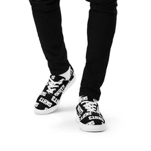 Load image into Gallery viewer, UTO IV "SK8T3" Men’s Lace-Up Canvas Shoes