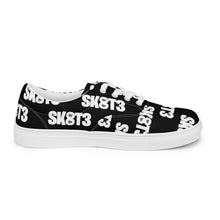 Load image into Gallery viewer, UTO IV "SK8T3" Men’s Lace-Up Canvas Shoes