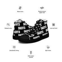 Load image into Gallery viewer, UTO IV "SK8T3" Women’s High Top Canvas Shoes