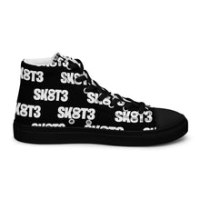 Load image into Gallery viewer, UTO IV "SK8T3" Women’s High Top Canvas Shoes