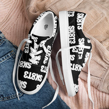Load image into Gallery viewer, UTO IV "SK8T3" Women’s Lace-Up Canvas Shoes