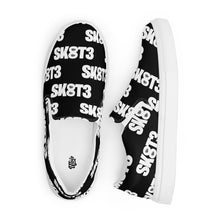 Load image into Gallery viewer, UTO IV "SK8T3" Women’s Slip-On Canvas Shoes