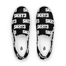 Load image into Gallery viewer, UTO IV "SK8T3" Women’s Slip-On Canvas Shoes