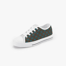 Load image into Gallery viewer, UTO IV Monogram Kid’s Low-Top Canvas Shoes