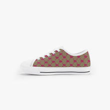 Load image into Gallery viewer, UTO IV Monogram Kid’s Low-Top Canvas Shoes