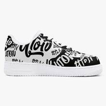 Load image into Gallery viewer, UTO IV "Noir Et Blanc" Low-Tops