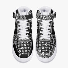 Load image into Gallery viewer, UTO IV "Black Paisley" High Tops