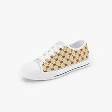 Load image into Gallery viewer, UTO IV Monogram Kid’s Low-Top Canvas Shoes