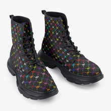 Load image into Gallery viewer, UTO IV "Monogram" Chunky Boots