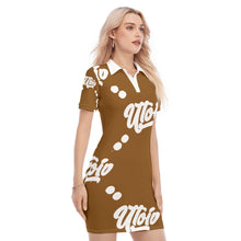 Load image into Gallery viewer, UTO IV Women's Polo Collar Dress