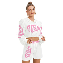 Load image into Gallery viewer, UTO IV Women's Mirco Fleece Hoodie And Shorts Set