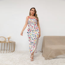 Load image into Gallery viewer, UTO IV Women's Oblique-Shoulder Exposure Dress With Side Split (Plus Size)