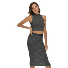 Load image into Gallery viewer, UTO IV "Midnight" Women's Tank Top & Split High Skirt Set