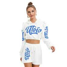 Load image into Gallery viewer, UTO IV Women's Mirco Fleece Hoodie And Shorts Set