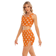 Load image into Gallery viewer, UTO IV Women's Camisole And Hip Skirt Suit
