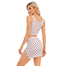 Load image into Gallery viewer, UTO IV Women's Camisole And Hip Skirt Suit