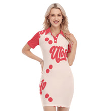Load image into Gallery viewer, UTO IV "Cheesecake" Women's Polo Collar Dress
