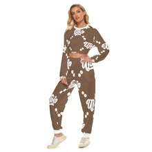 Load image into Gallery viewer, UTO IV Women's Crop Sweatshirt Suit