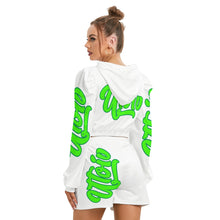 Load image into Gallery viewer, UTO IV Women's Mirco Fleece Hoodie And Shorts Set