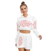Load image into Gallery viewer, UTO IV Women's Mirco Fleece Hoodie And Shorts Set