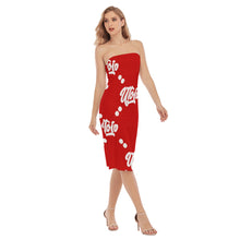 Load image into Gallery viewer, UTO IV Women's Side Split Tube Top Dress