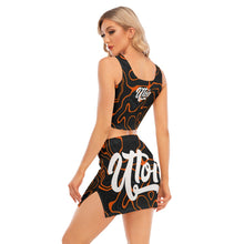 Load image into Gallery viewer, UTO IV Women's Camisole And Hip Skirt Suit