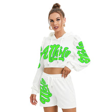 Load image into Gallery viewer, UTO IV Women's Mirco Fleece Hoodie And Shorts Set