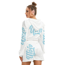 Load image into Gallery viewer, UTO IV Women's Mirco Fleece Hoodie And Shorts Set