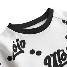 Load image into Gallery viewer, UTO IV "Dalmatian" Kid's Knitted Fleece Set