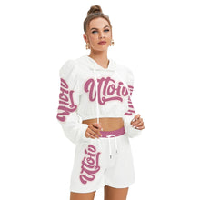 Load image into Gallery viewer, UTO IV Women's Mirco Fleece Hoodie And Shorts Set